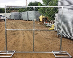 6x7 Temporary Fence Panel, 1 5/8"
