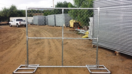 6x7 Temporary Fence Panel, 1 5/8"