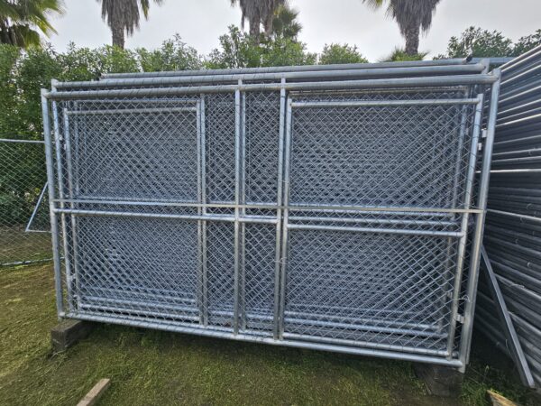 Temporary Fence Gated Panels