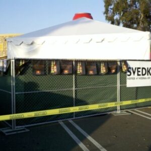 85% Temporary Fence Obscurity Screen