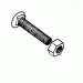 3/8x2 1/2 Carriage Bolt with Nut